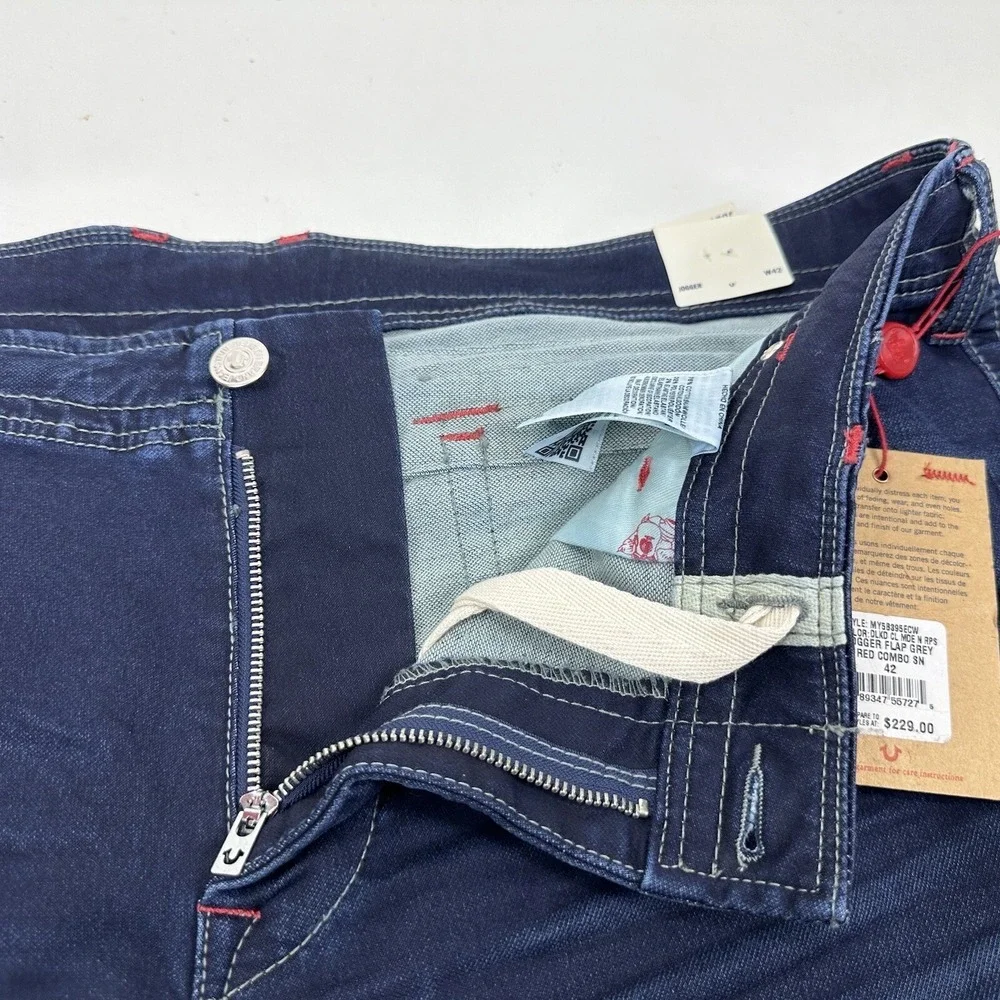 True Religion Jogger Flap Pocket Jeans Men's 42 NWT